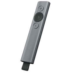 Logitech Spotlight 910-004861 Nuotolinio valdymo pultas Bluetooth/RF, Slate