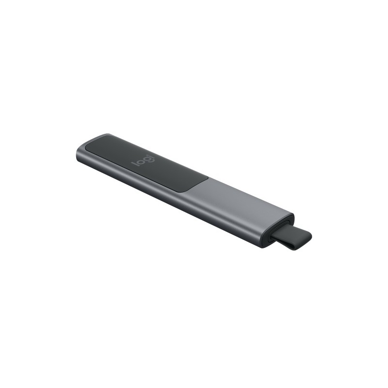 Logitech Spotlight 910-004861 Nuotolinio valdymo pultas Bluetooth/RF, Slate