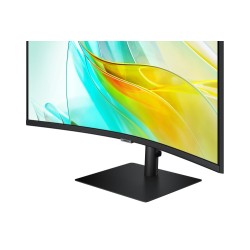 Samsung ViewFinity S6 S34C652UAU Monitorius 34'' VA, UWQHD 3440x1440, 5 ms, 350 cd/m2, 100 Hz, Juoda
