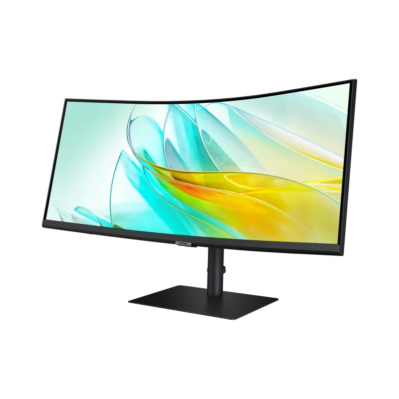 Samsung ViewFinity S6 S34C652UAU Monitorius 34'' VA, UWQHD 3440x1440, 5 ms, 350 cd/m2, 100 Hz, Juoda