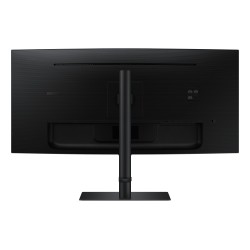 Samsung ViewFinity S6 S34C652UAU Monitorius 34'' VA, UWQHD 3440x1440, 5 ms, 350 cd/m2, 100 Hz, Juoda