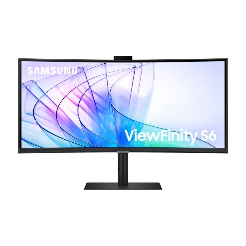 Samsung ViewFinity S6 S34C652VAU Monitorius 34'' VA, UWQHD 3440x1440, 5 ms, 350 cd/m2, 100 Hz, Juoda