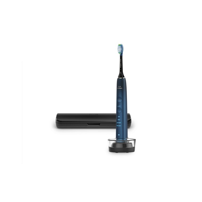 Philips Sonicare DiamondClean 9000 Series HX9911/88 Elektrinis dantų šepetėlis, Juoda/Mėlyna