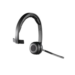 Logitech H820e Mono Belaidės ausinės, DECT USB-A, Juoda