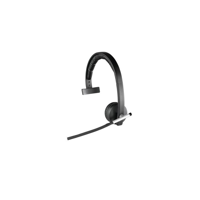 Logitech H820e Mono Belaidės ausinės, DECT USB-A, Juoda