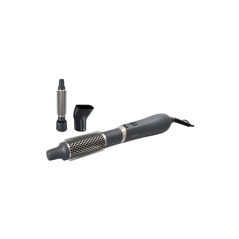 Philips 3000 Series Air Styler BHA301/00 Plaukų formavimo šukos, Juoda