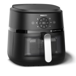 Philips 2000 Series NA231/00 Karšto oro gruzdintuvė 6.2 L 1700 W, Juoda/Sidabrinė