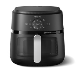 Philips 2000 Series NA231/00 Karšto oro gruzdintuvė 6.2 L 1700 W, Juoda/Sidabrinė