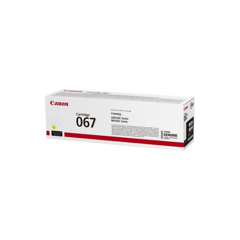 Canon CRG 067 (5099C002) Lazerinė kasetė, Geltona (SPEC)
