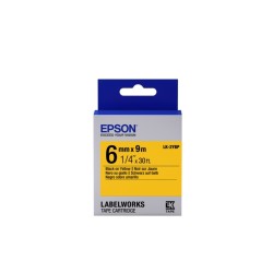 Epson LK-2YBP (C53S652002) Ženklinimo juostos kasetė, Black on Yellow 6mm, 9m