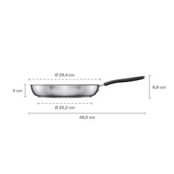 Fiskars Functional Form 1072312 Non-stick Keptuvė 28 cm