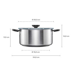 Fiskars Functional Form 1072317 Casserole Puodas 5L