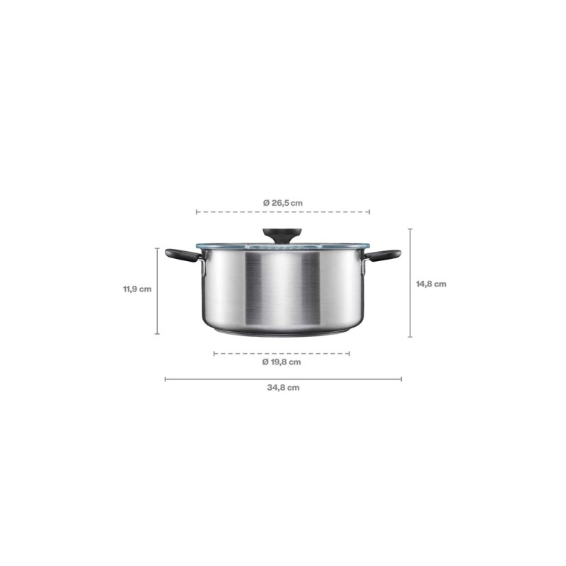 Fiskars Functional Form 1072317 Casserole Puodas 5L