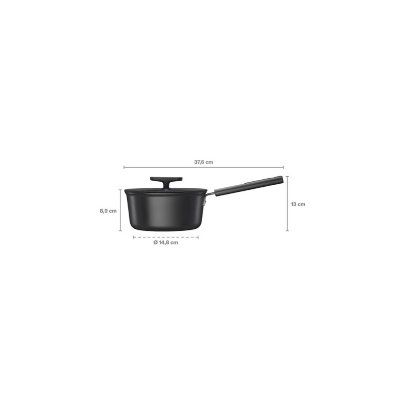 Fiskars Hard Face 1075524 Non-stick Padažo puodas 1.8L
