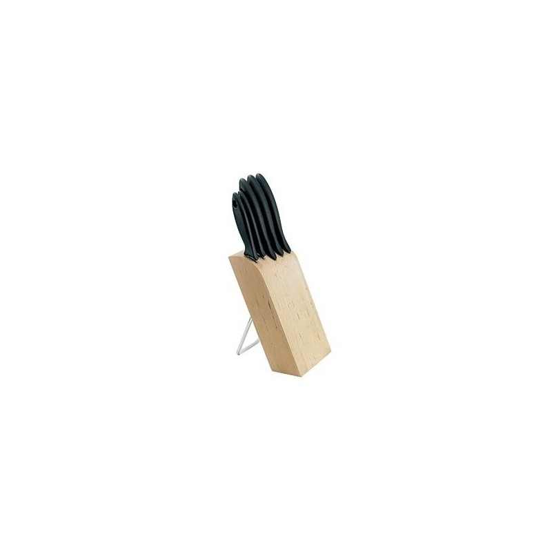 Fiskars Essential 1023782 Peilių stovas su 5 peiliais