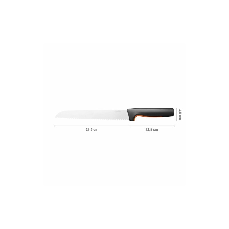 Fiskars Functional Form 1057538 Duonos peilis 21 cm
