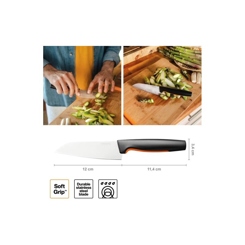 Fiskars Functional Form 1057541 Šefo peilis Small 12 cm