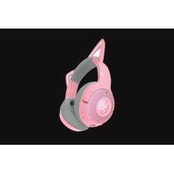 Razer Kraken Kitty V2 BT Belaidės žaidimų ausinės, Bluetooth, Quartz
