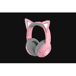 Razer Kraken Kitty V2 BT Belaidės žaidimų ausinės, Bluetooth, Quartz
