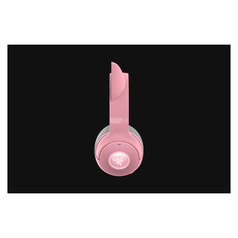 Razer Kraken Kitty V2 BT Belaidės žaidimų ausinės, Bluetooth, Quartz