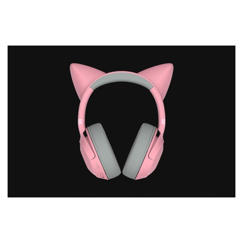 Razer Kraken Kitty V2 BT Belaidės žaidimų ausinės, Bluetooth, Quartz
