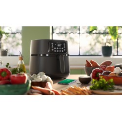 Philips 5000 Series XXL HD9285/93 Karšto oro gruzdintuvė 7.2 L 2000 W, Juoda