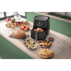 Philips 5000 Series XXL HD9285/93 Karšto oro gruzdintuvė 7.2 L 2000 W, Juoda