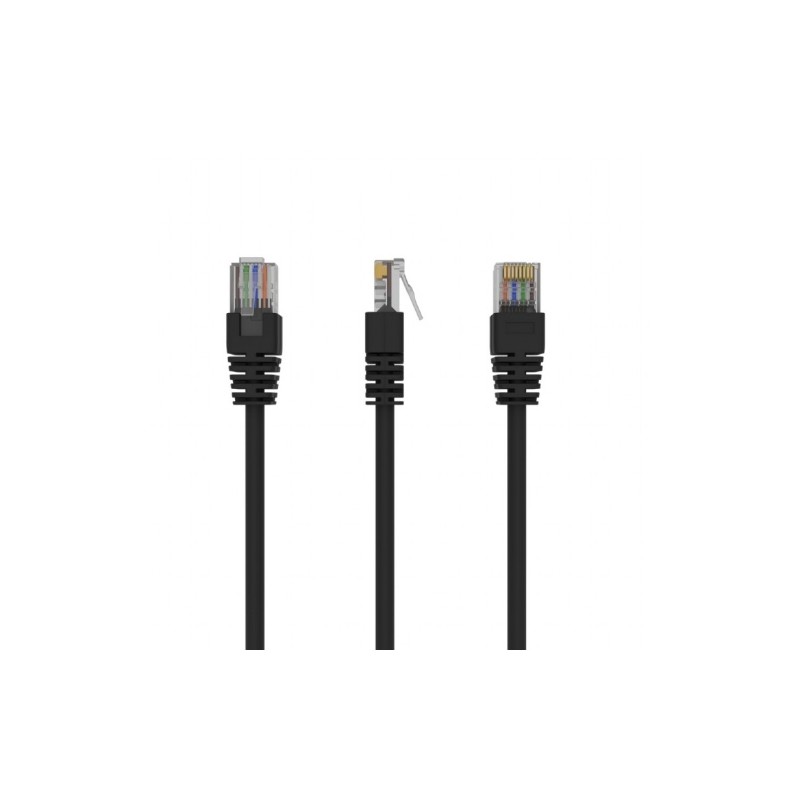Gembird PP12-5M/BK CAT5e UTP Patch Cord 5m, Black