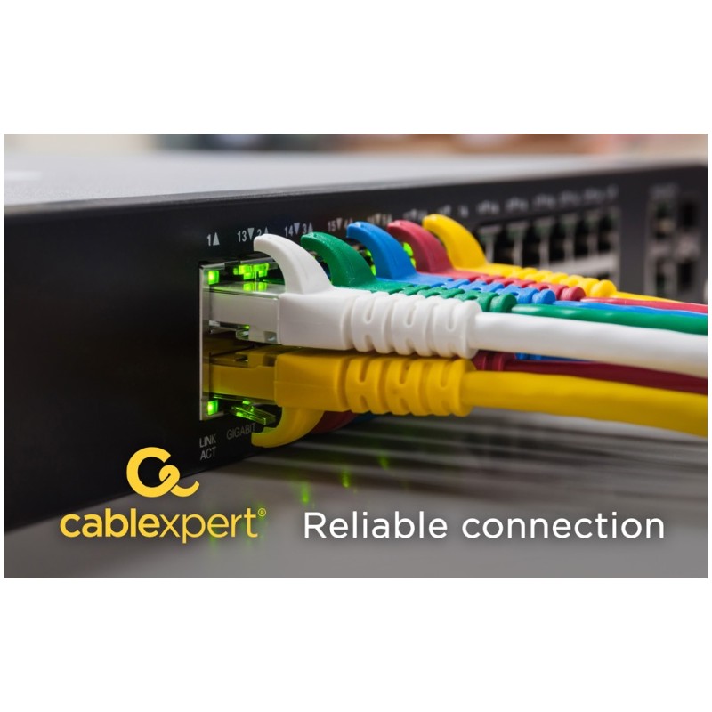 Gembird PP12-5M/BK CAT5e UTP Patch Cord 5m, Black