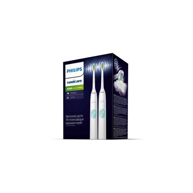 Philips Sonicare ProtectiveClean 4300 Series HX6807/35 Elektrinis dantų šepetėlis, Balta