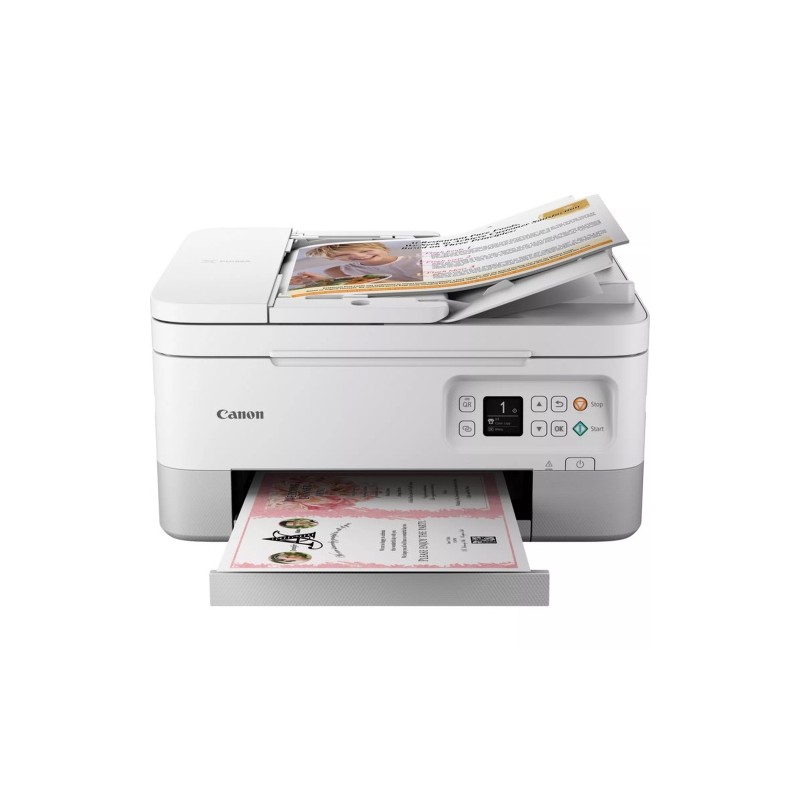 Canon PIXMA TS7451i Spausdintuvas rašalinis spalvotas MFP A4 13 ipm USB Wi-Fi