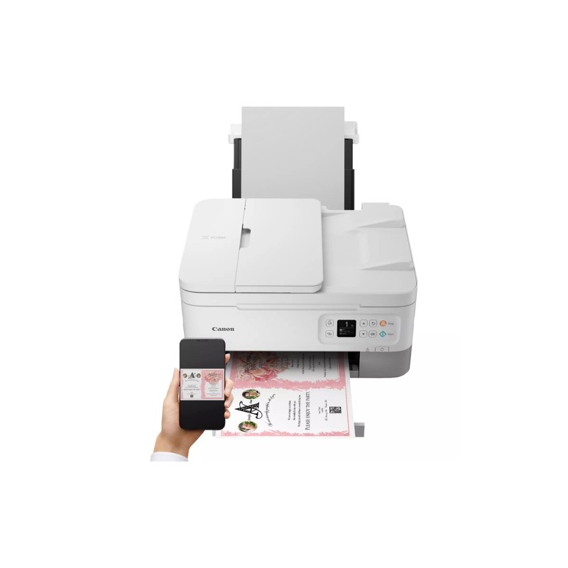 Canon PIXMA TS7451i Spausdintuvas rašalinis spalvotas MFP A4 13 ipm USB Wi-Fi