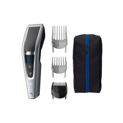 Philips 5000 Series HC5630/15 Plaukų kirpimo mašinėlė, Sidabrinė/Juoda