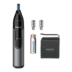 Philips 3000 Series NT3650/16 Nosies, ausų ir antakių plaukų kirpimo mašinėlė, Pilka