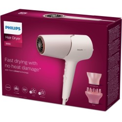 Philips 5000 Series ThermoShield BHD530/00 Plaukų džiovintuvas 2300 W, Pearl Peach