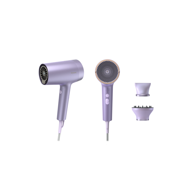 Philips 7000 Series ThermoShield Advanced BHD720/10 Plaukų džiovintuvas 1800 W, Lilac