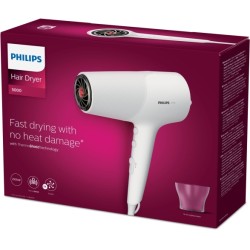 Philips 5000 Series ThermoShield BHD500/00 Plaukų džiovintuvas 2100 W, Balta
