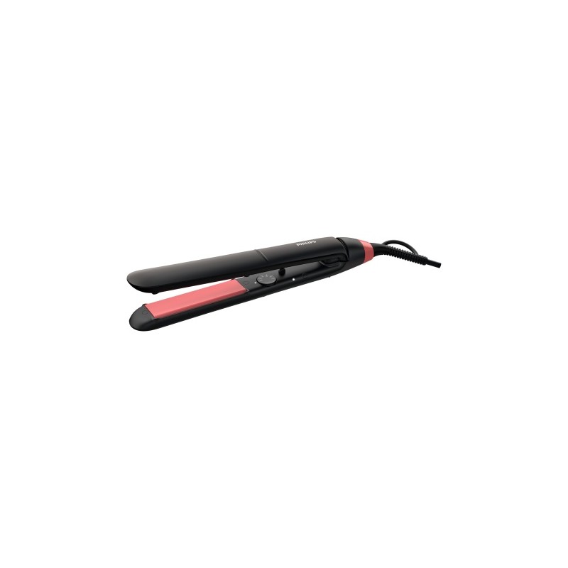Philips StraightCare Essential BHS376/00 Plaukų tiesintuvas, Juoda/Rausva