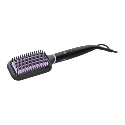 Philips StyleCare Essential BHH880/00 Šildomas tiesinimo šepetys, Juoda/Violetinė