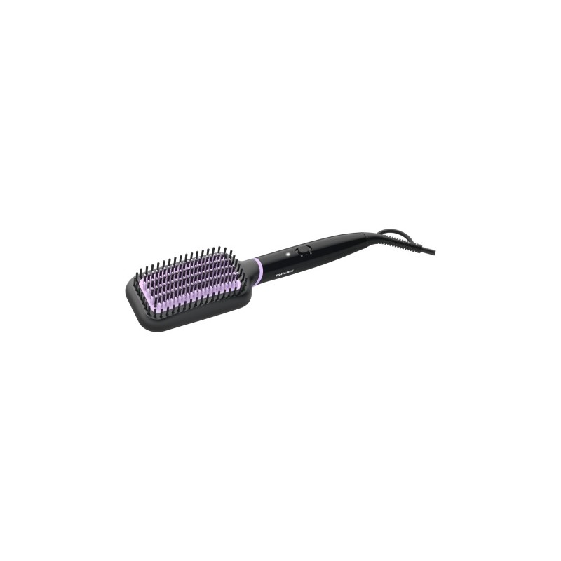 Philips StyleCare Essential BHH880/00 Šildomas tiesinimo šepetys, Juoda/Violetinė