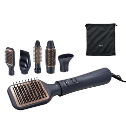 Philips 5000 Series Air Styler BHA530/00 Plaukų formavimo šukos, Juoda