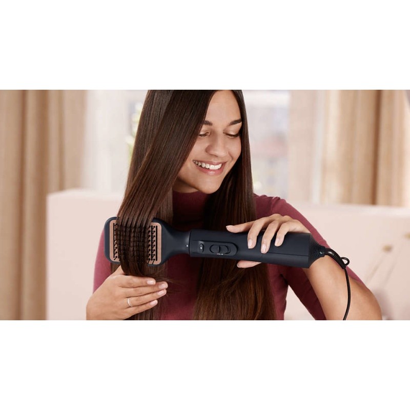 Philips 5000 Series Air Styler BHA530/00 Plaukų formavimo šukos, Juoda