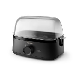 Philips 3000 Series HD9137/90 Kiaušinių virimo aparatas, Juoda