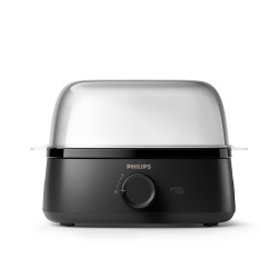 Philips 3000 Series HD9137/90 Kiaušinių virimo aparatas, Juoda