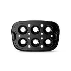 Philips 3000 Series HD9137/90 Kiaušinių virimo aparatas, Juoda