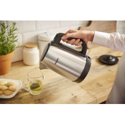 Philips Daily Collection HD9350/90 Elektrinis virdulys, 1.7 L, 2200 W, Sidabrinė/Juoda
