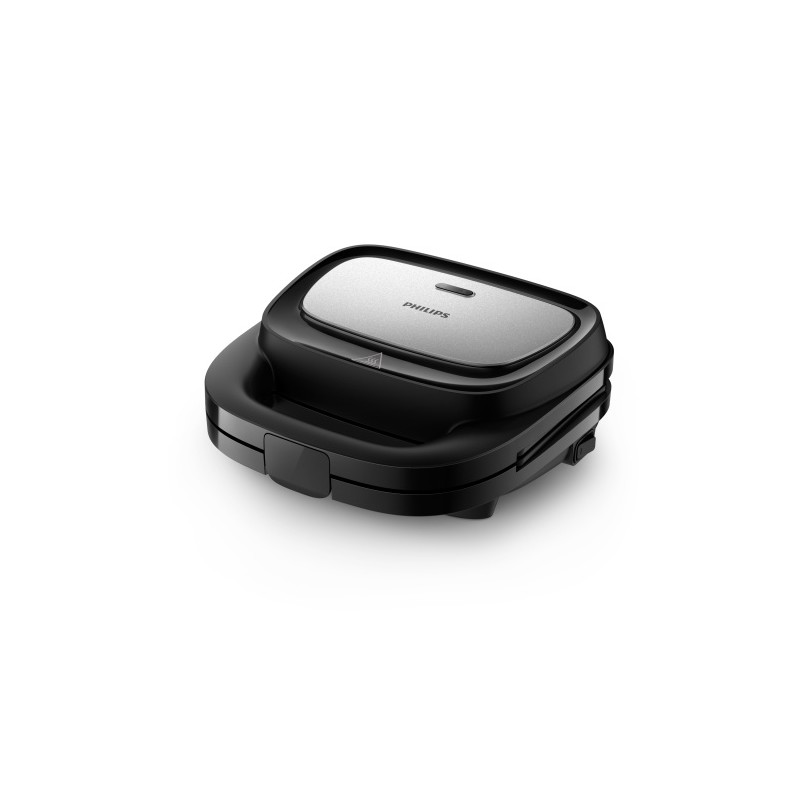 Philips 5000 Series HD2350/80 Sumuštinių keptuvė, 750 W, Juoda/Sidabrinė