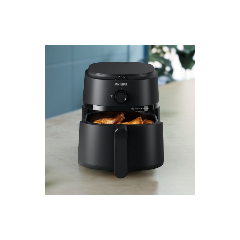 Philips 1000 Series NA120/00 Karšto oro gruzdintuvė 4.2 L 1500 W, Juoda