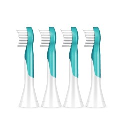 Philips Sonicare For Kids HX6034/90 Sonic Dantų šepetėlio galvutės, Mėlyna/Balta