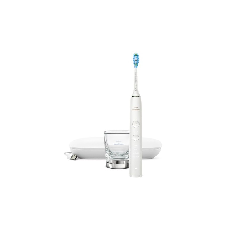 Philips Sonicare DiamondClean 9000 Series HX9911/27 Elektrinis dantų šepetėlis, Balta